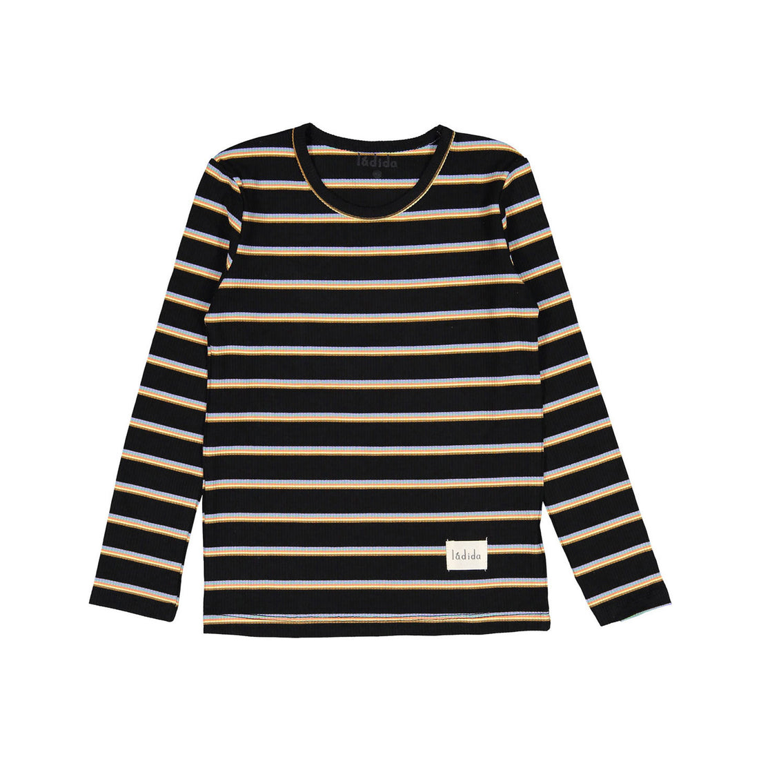 Ladida Black Thin Striped Pajamas