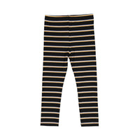 Ladida Black Thin Striped Pajamas