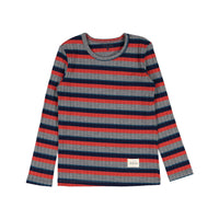 Ladida Grey Thick Striped Pajamas