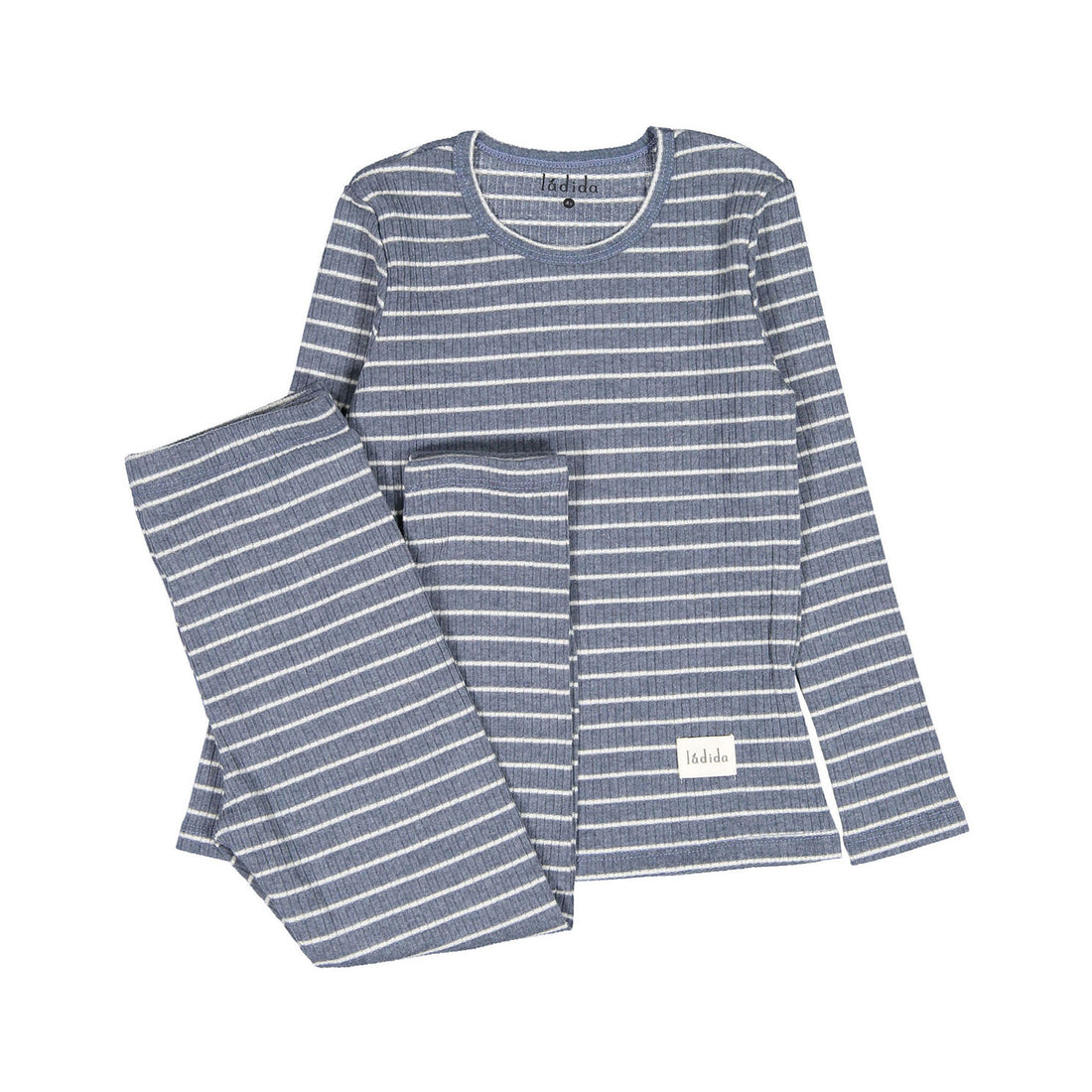 Ladida Denim Striped Pajamas