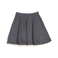 Olivia Charcoal Grey Skirt Set