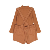 Olivia Camel Baby Romper Set