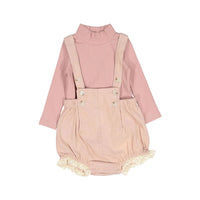 Olivia Pink Baby Romper Set
