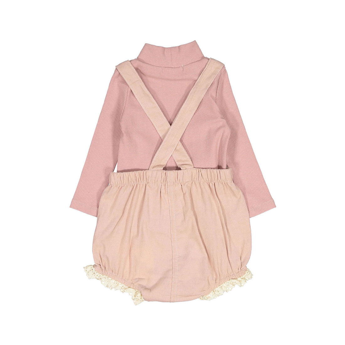 Olivia Pink Baby Romper Set