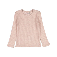 Smalls Pink Knit Suspender Skirt Set