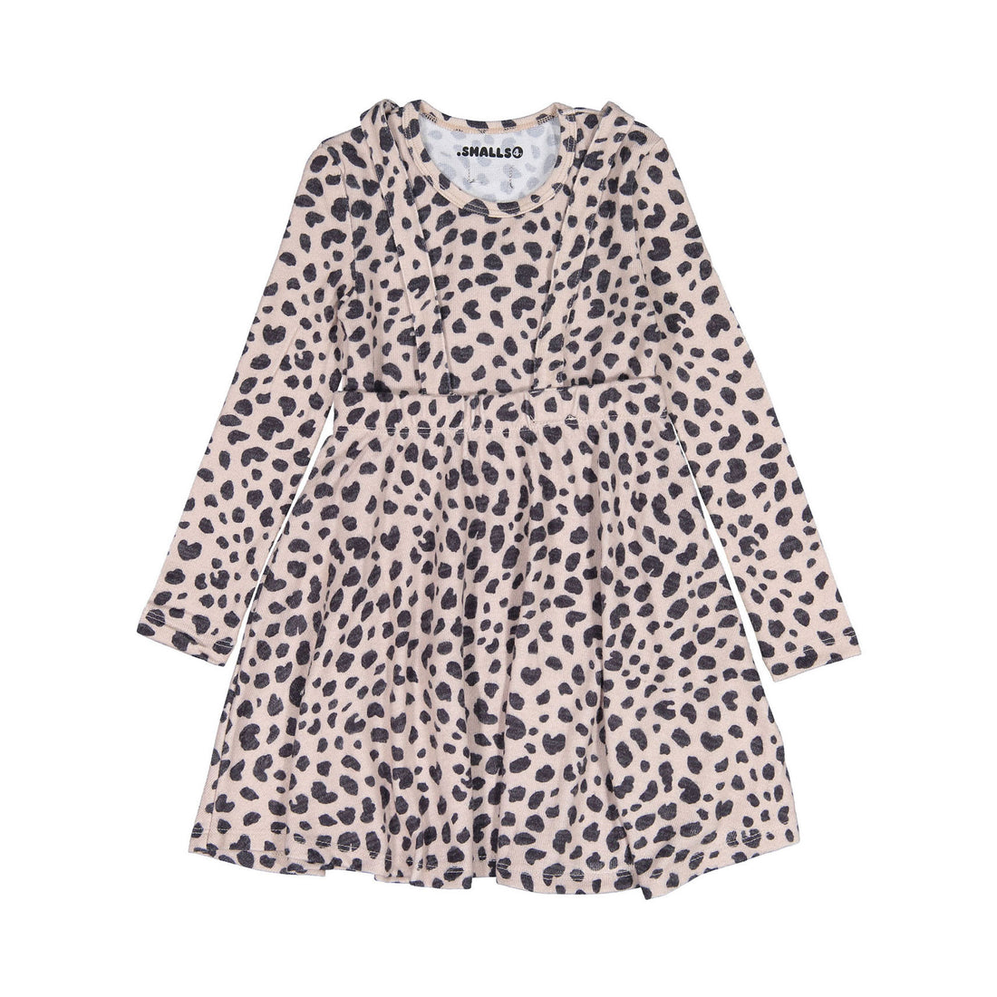 Smalls Printed Knit Suspender Skirt Set