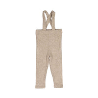 Smalls Nude Knit Suspender Legging Set