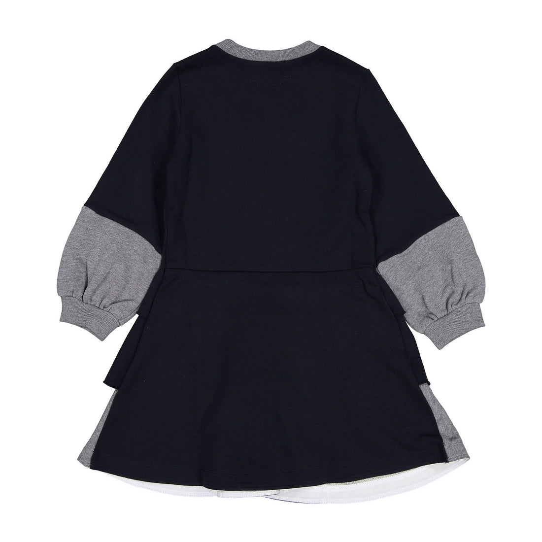 Marni Navy French Terry Layered Dress