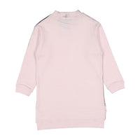 Marni Ballet Pink Spray Edge Sweatshirt Dress