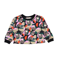Marni Black Abstract Print Sweatshirt
