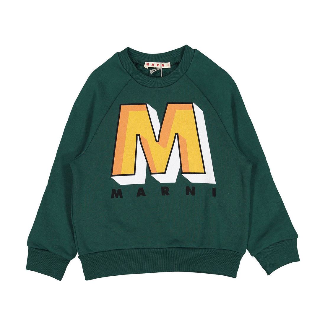 Marni Green 3D College M Sweatshirt