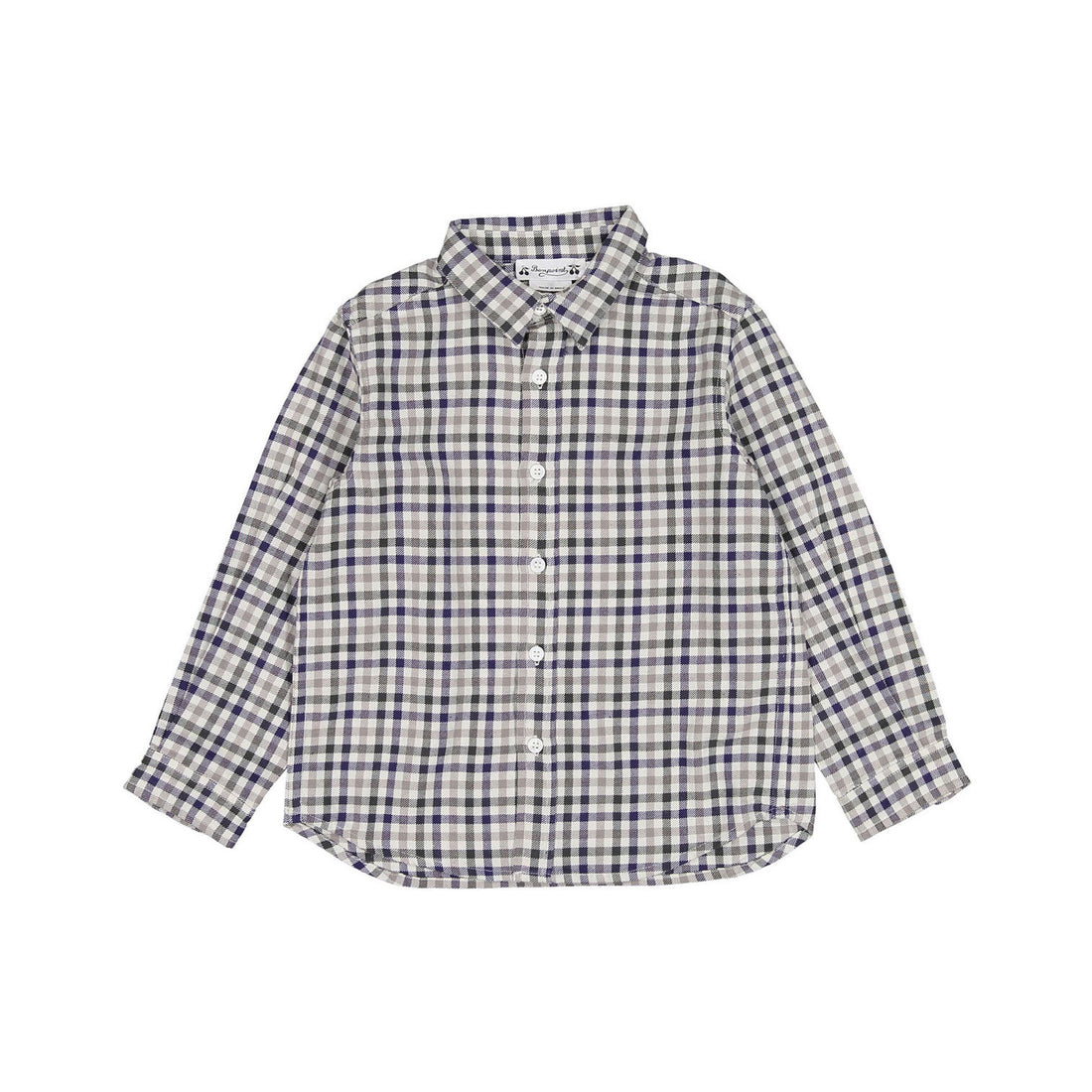 Bonpoint Grey Stripe Tangui Shirt