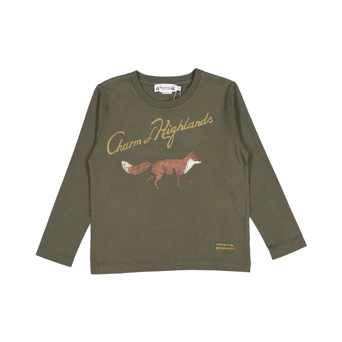 Bonpoint Bronze Charm Of Highlands Tadda T-Shirt