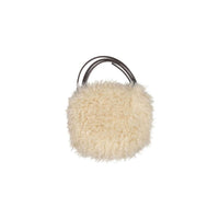 Bonpoint Beige Furry Bag