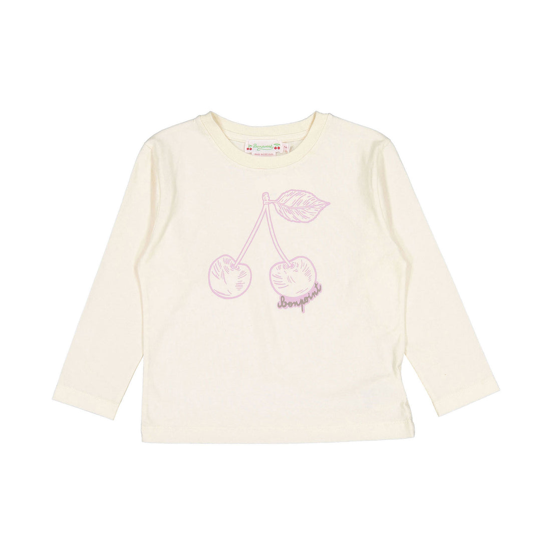Bonpoint Natural Cherry Sketch Theia Tee