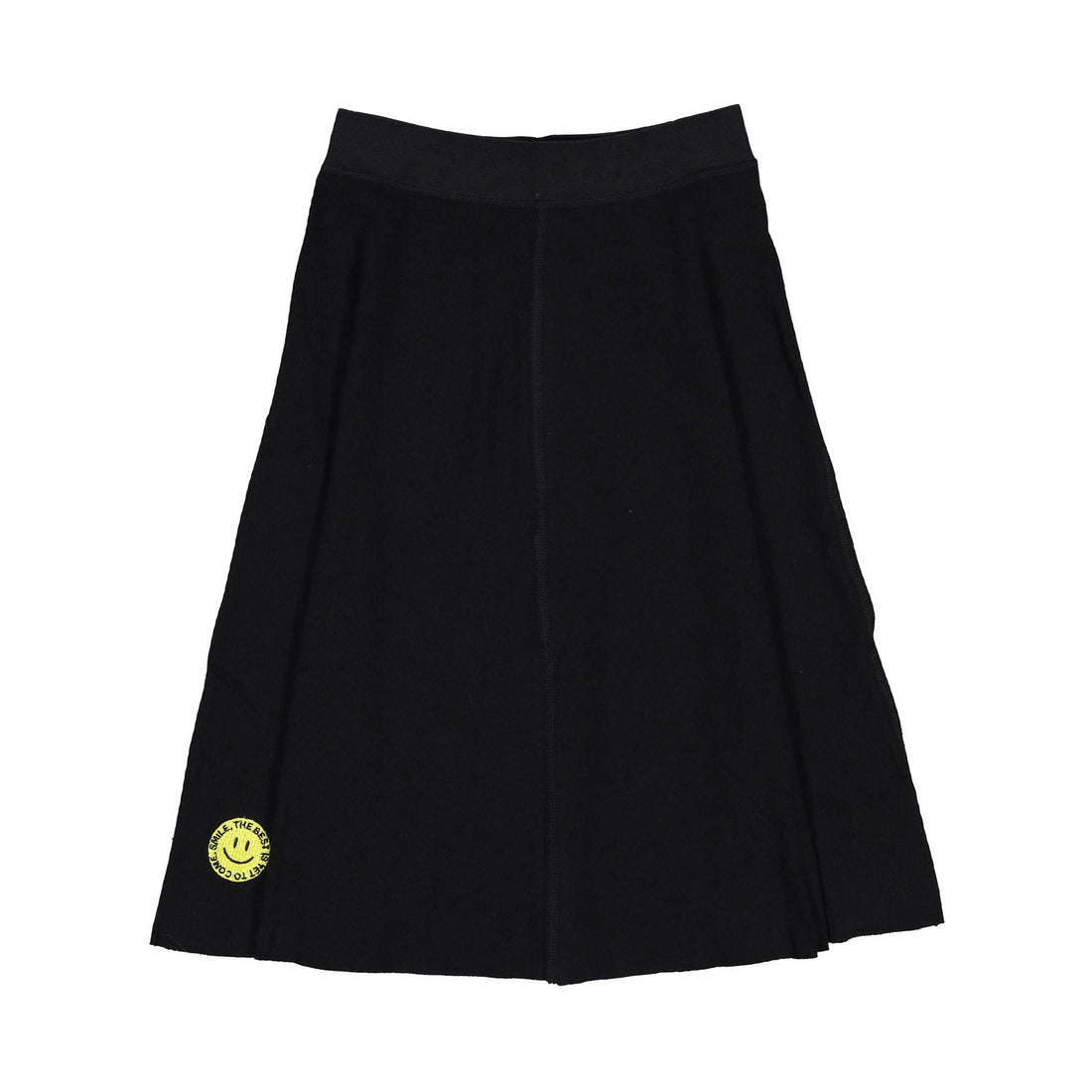 FYI Black Smile Flair Skirt