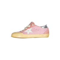 Golden Goose Pale Pink/Dark Pink Super Star Penstar Sneakers