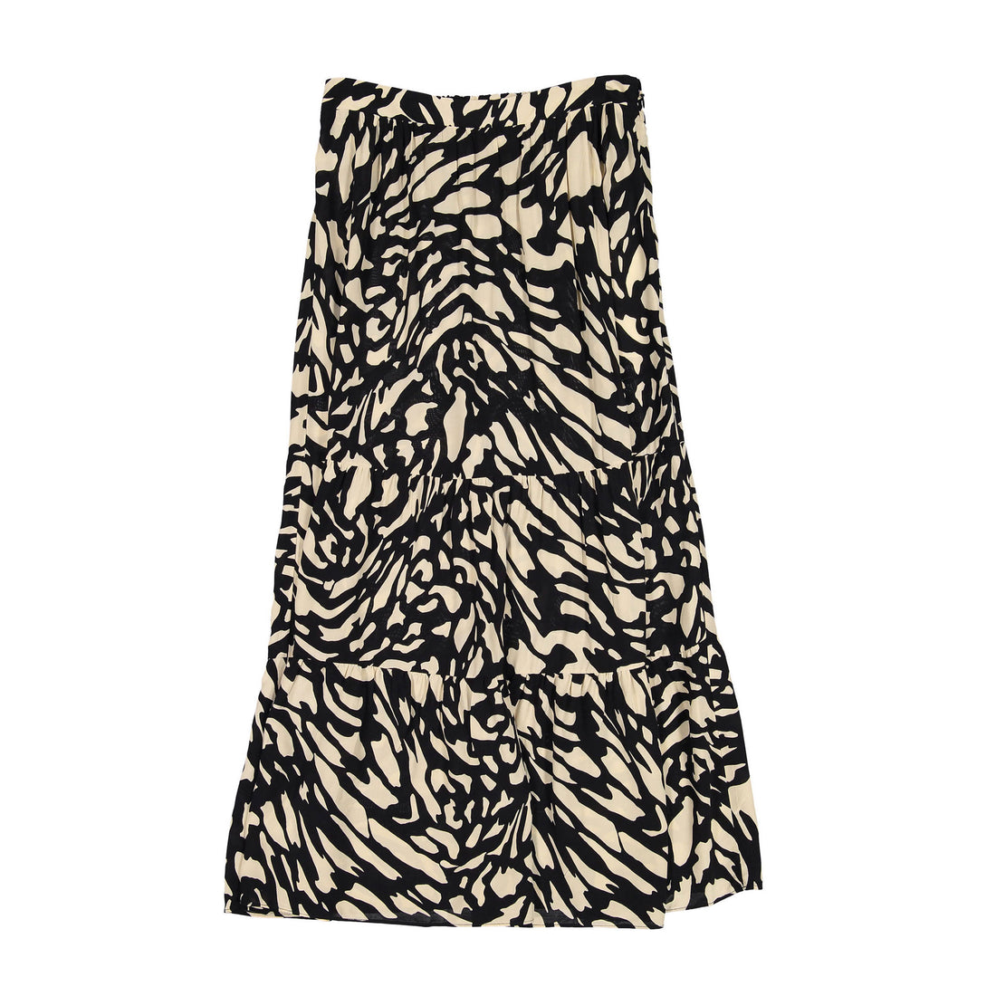 ba-sh Black Print Gianna Skirt