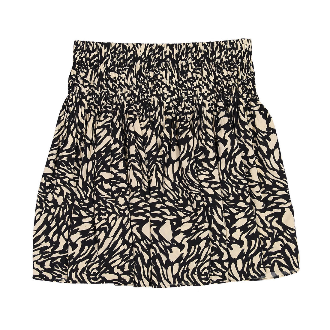ba-sh Black Print Gigi Skirt