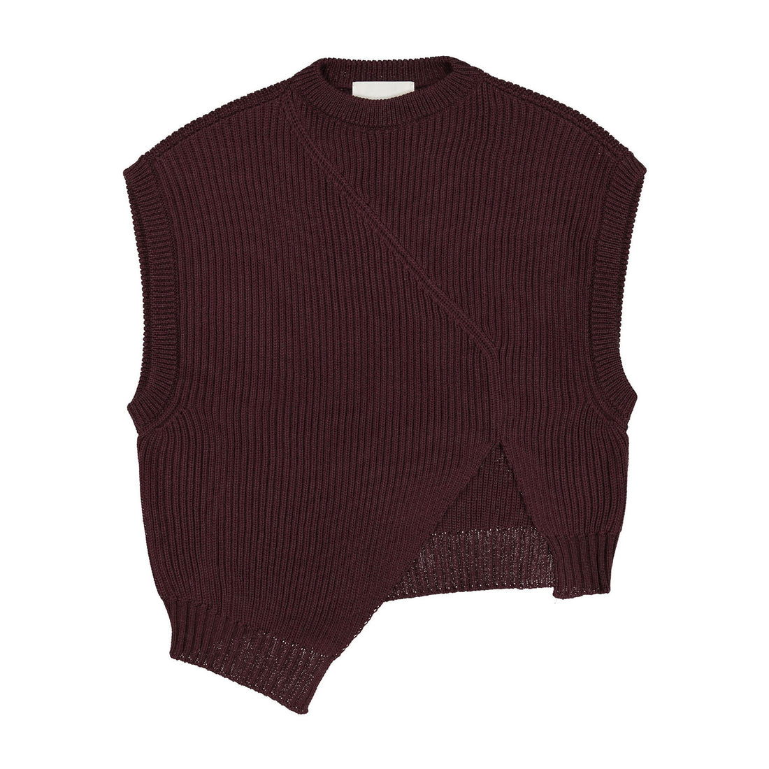 Rohe Burgundy Knitted Lica Vest