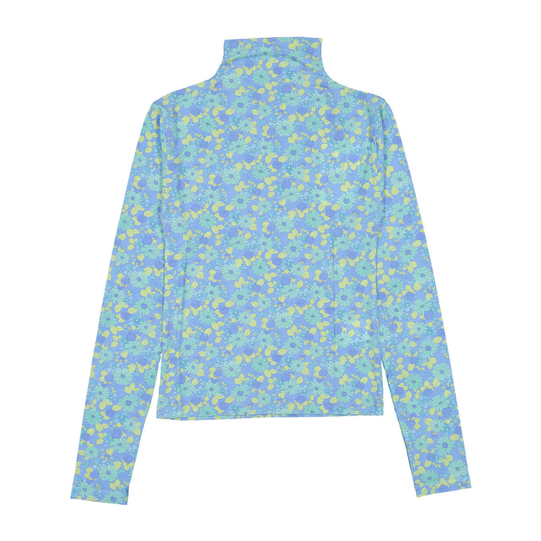 Rohe Watercolor Flower Mockneck Pien Tee