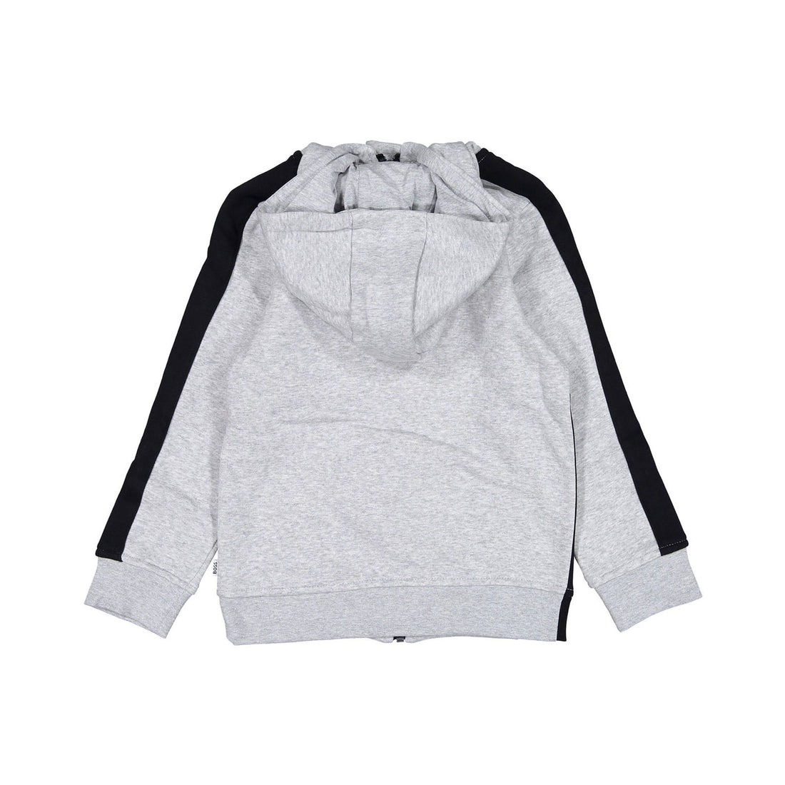 Hugo Boss Chine Grey Zip Up Hoodie
