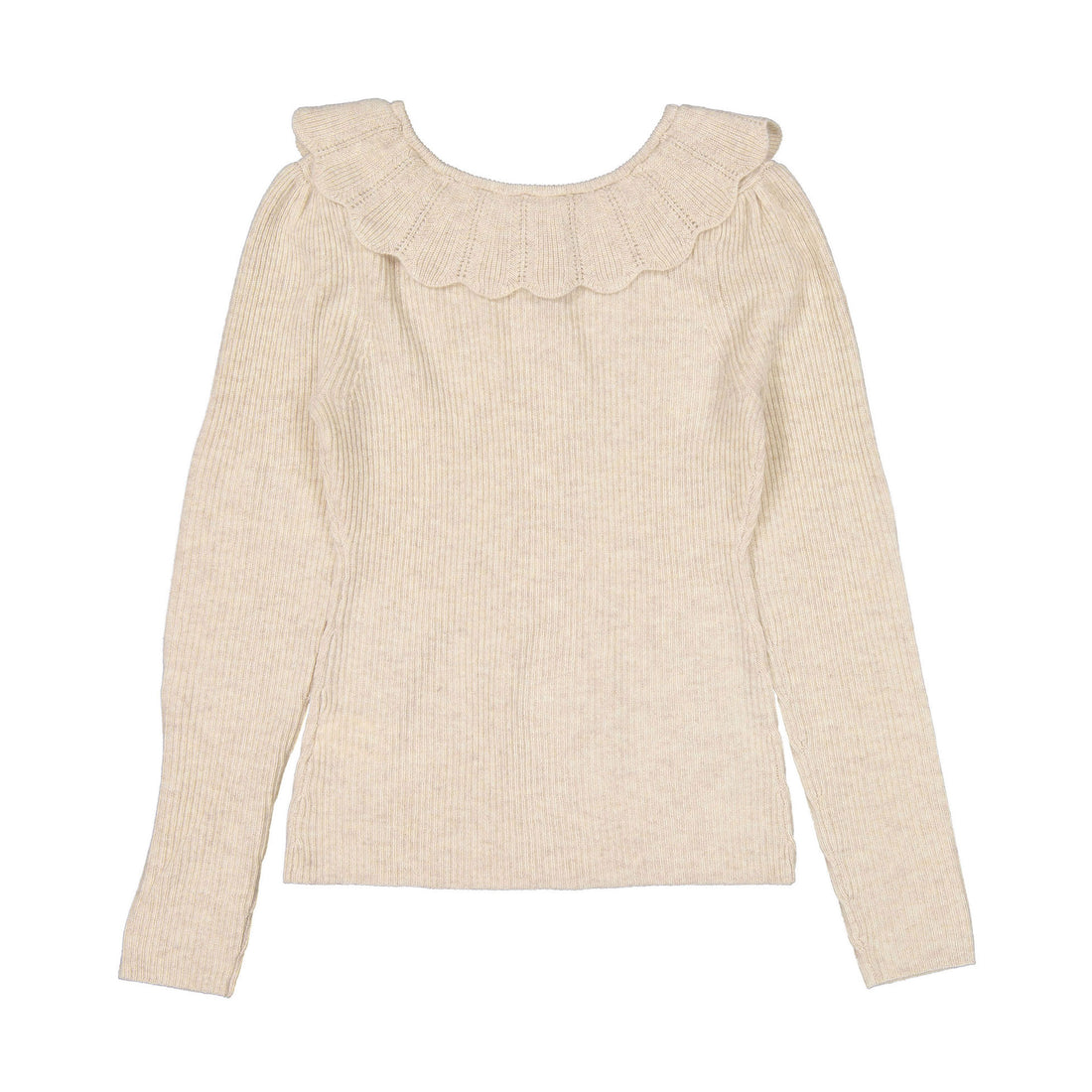 Love Shack Fancy Wheat Siella Pullover