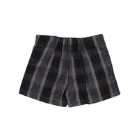 Boys and Arrows Grey Plaid Shorts