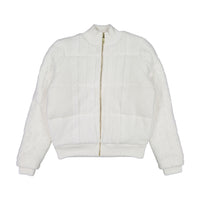 Love Shack Fancy Cream Andora Bomber