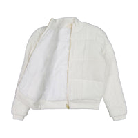 Love Shack Fancy Cream Andora Bomber