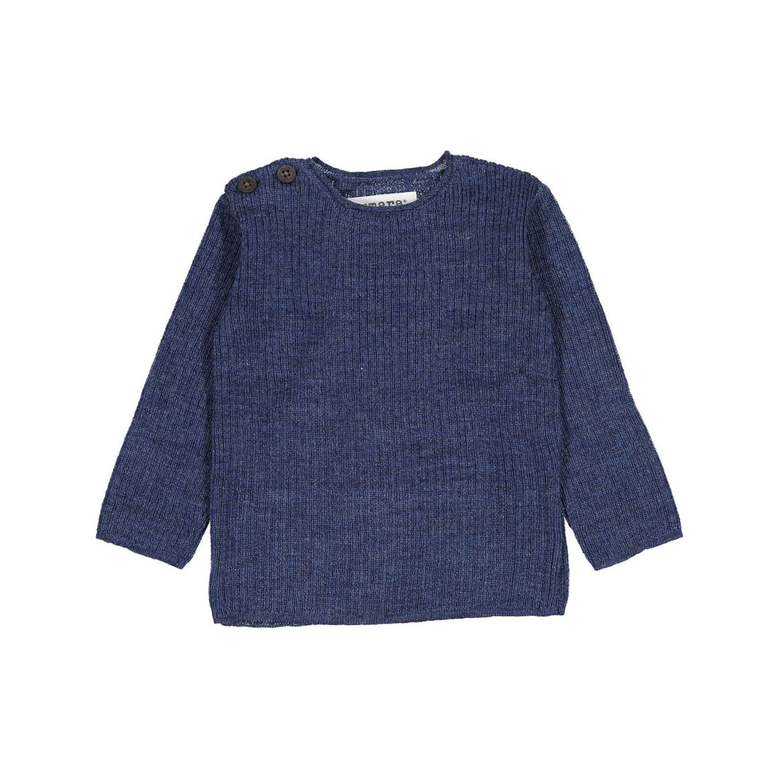 Aymara Blue Melange Eda Pullover