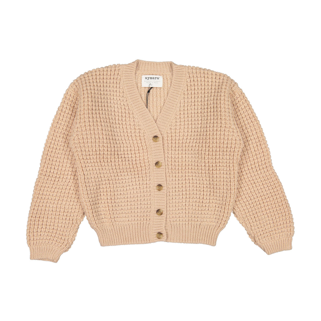 Aymara Cream Delia Cardigan