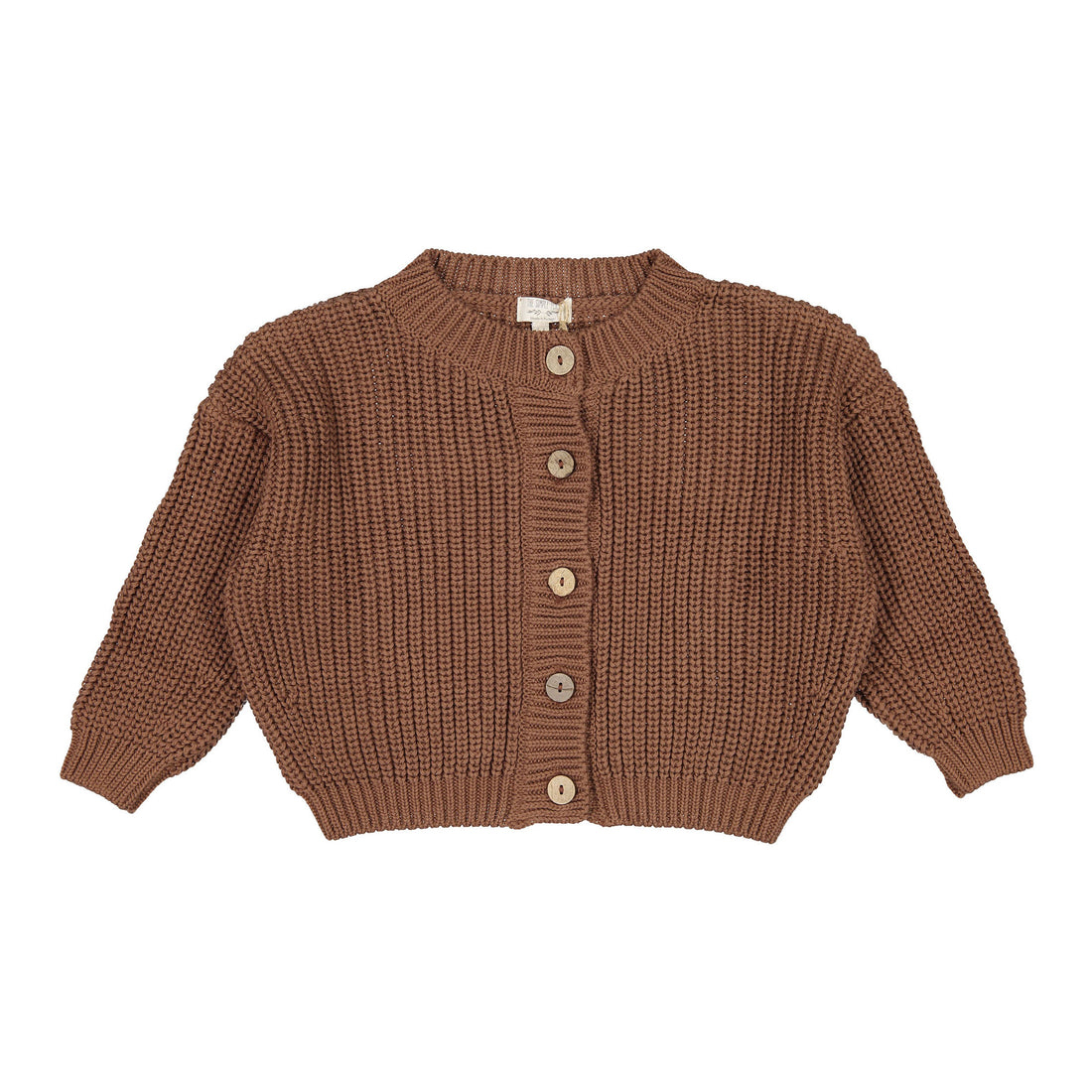 The Simple Folk The Chunky Cardigan -Mocha