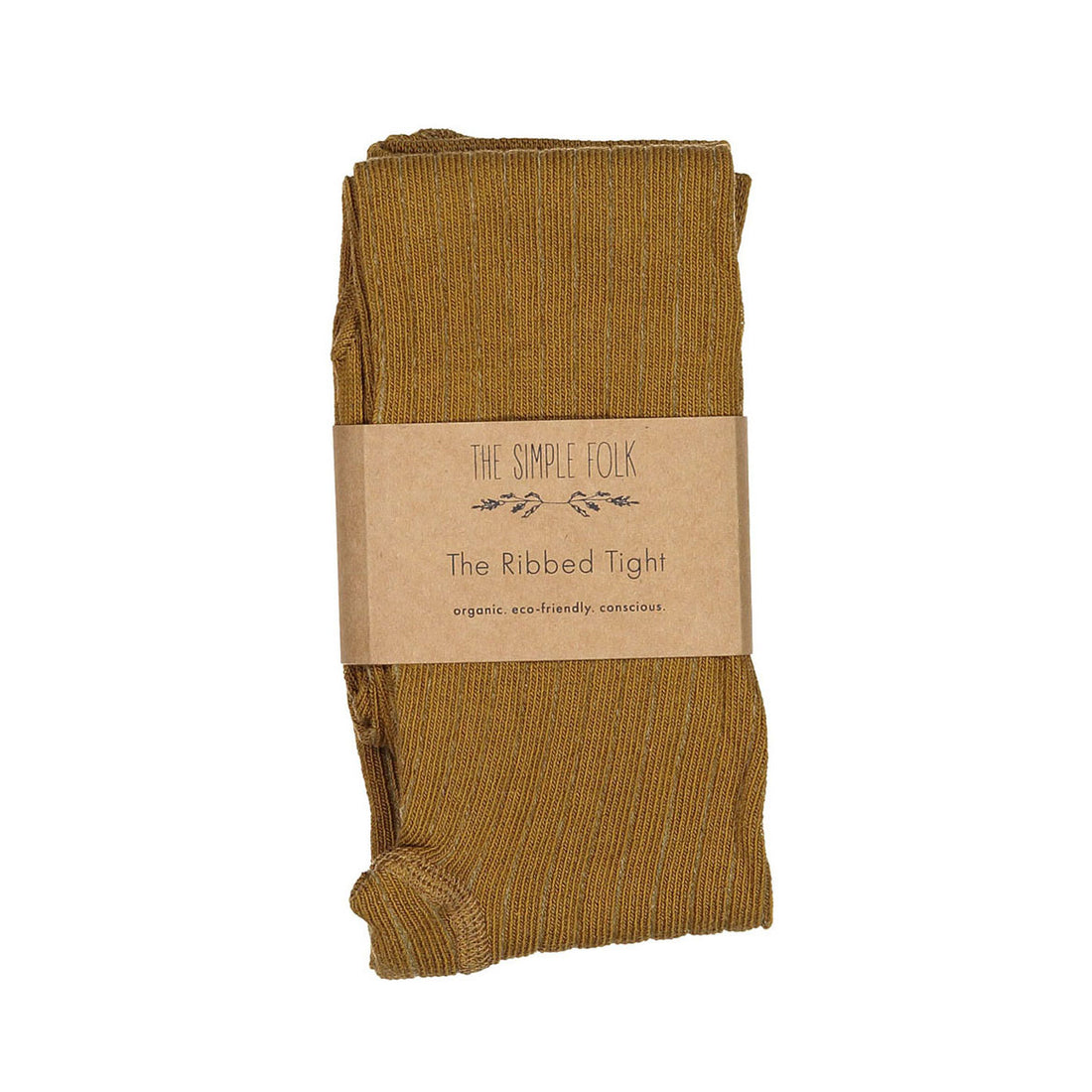 The Simple Folk The Ribbed Tights -Bronze