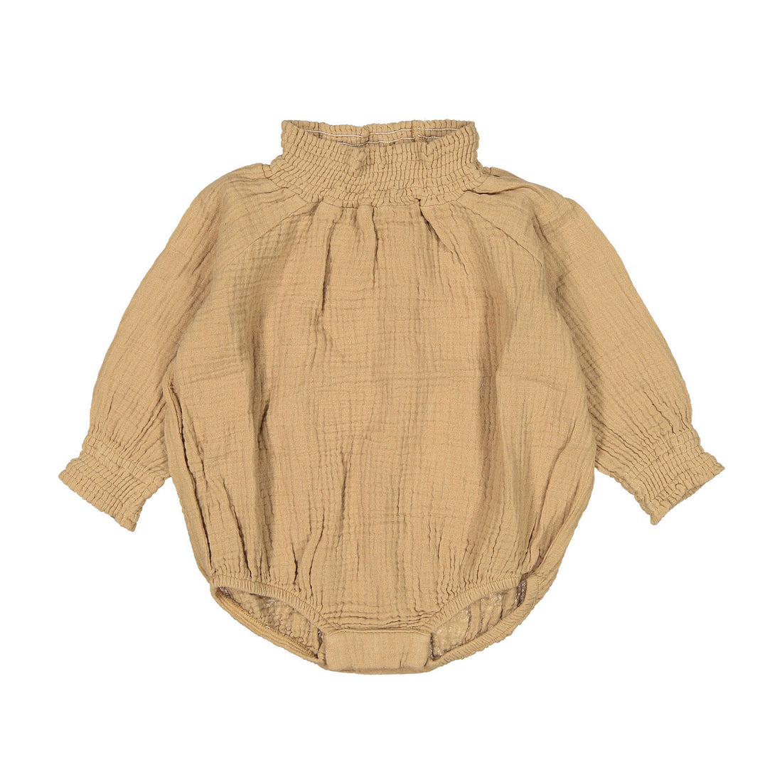 The Simple Folk The Muslin Bodysuit -Caramel