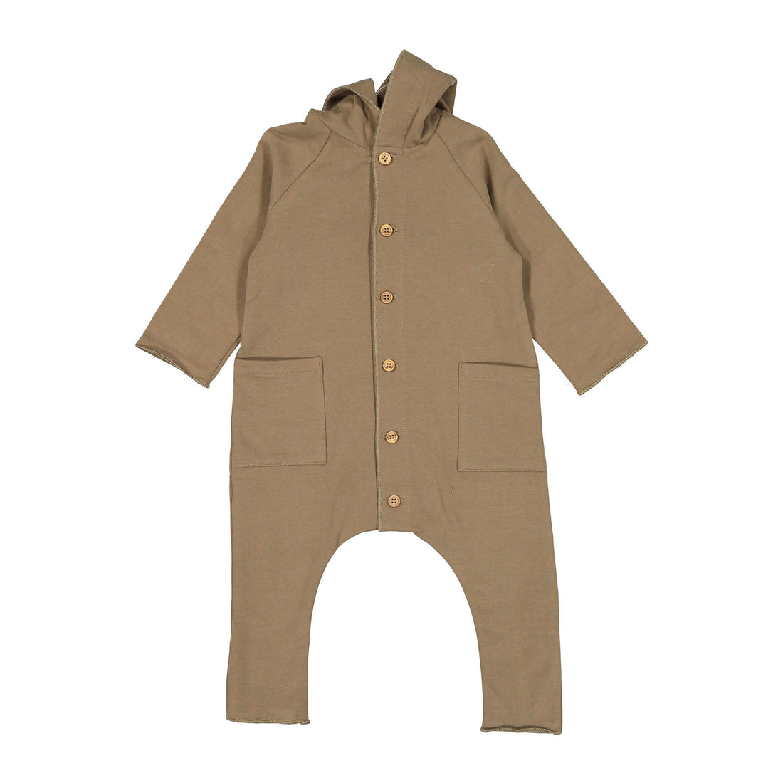 The Simple Folk The Forager Playsuit -Walnut