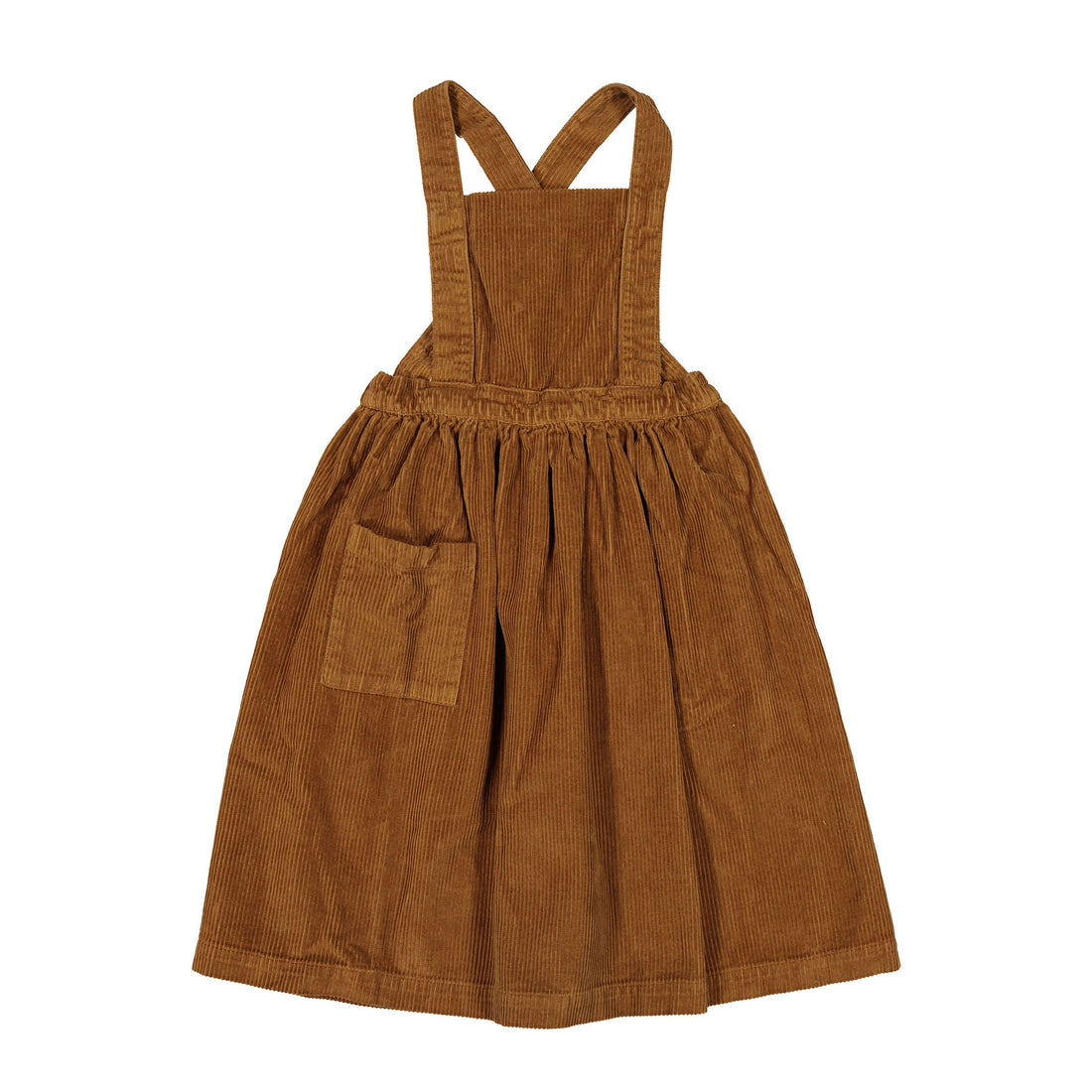 The Simple Folk The Corduroy Pinafore -Rust