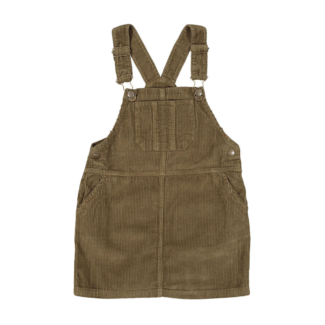 The Simple Folk The Retro Pinafore -Olive