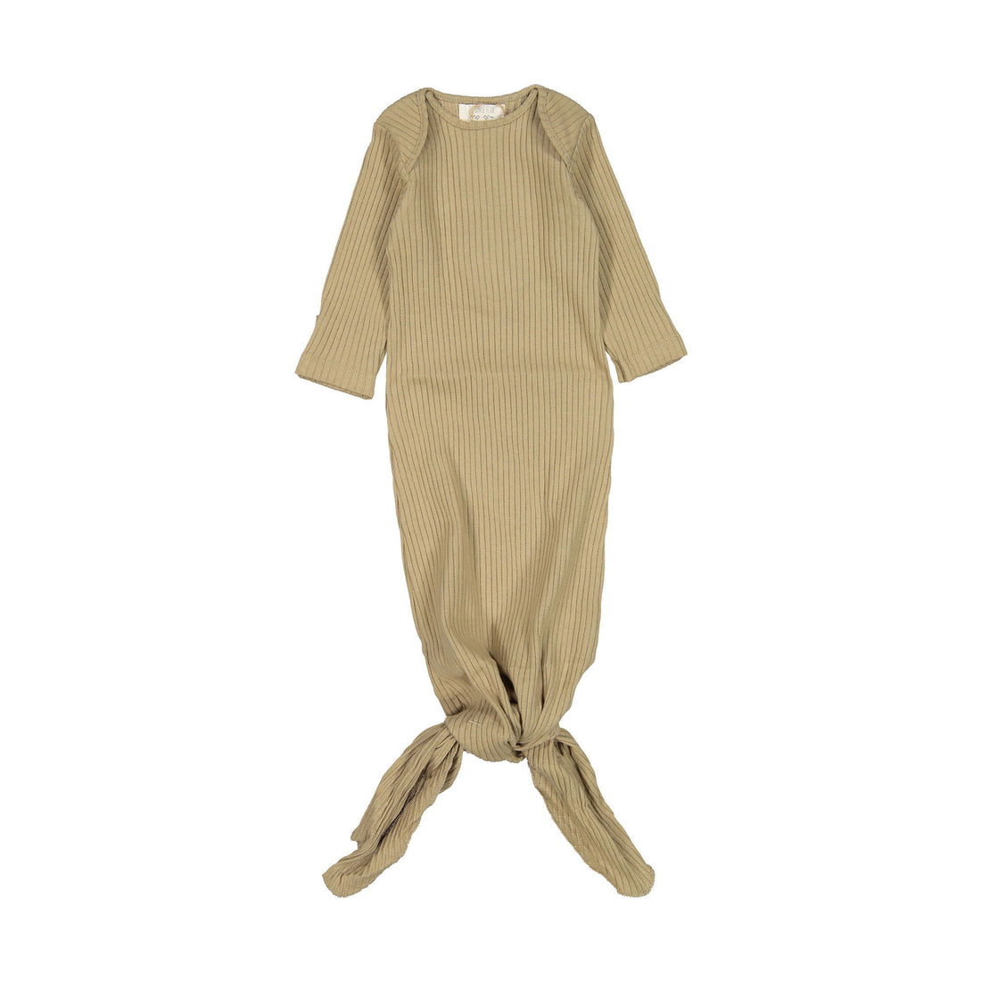 The Simple Folk The Ribbed Sleep Gown -Sand