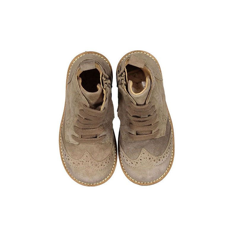 The Simple Folk The Suede Boot -Taupe