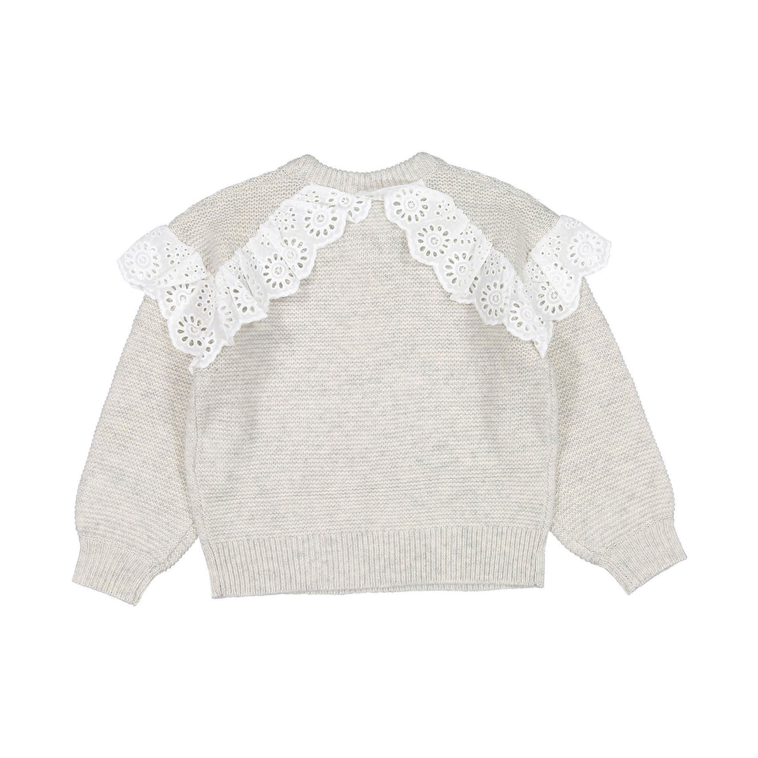 Designers Remix Oatmeal Carmen Lace Knit