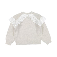 Designers Remix Oatmeal Carmen Lace Knit