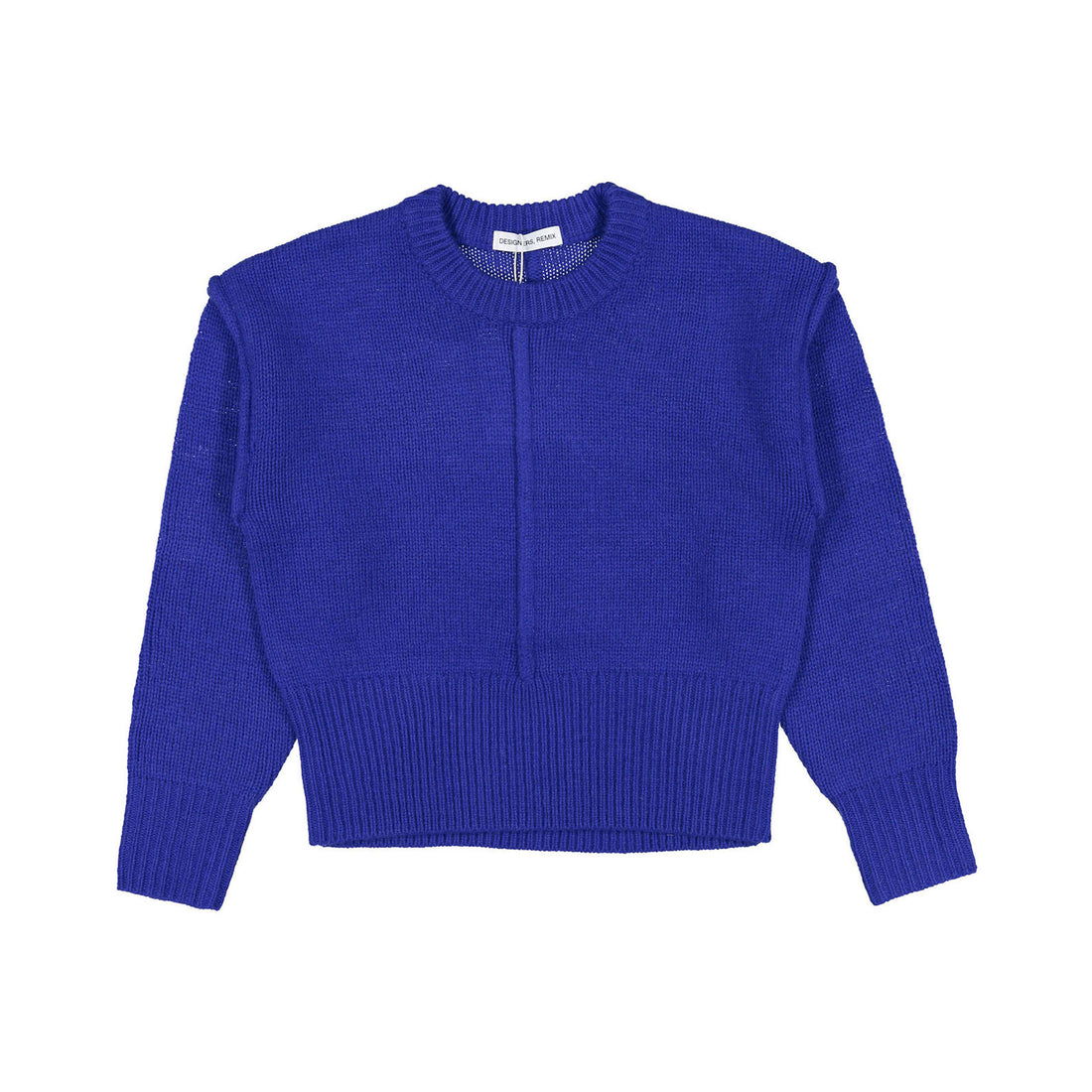 Designers Remix Blue Carmen Cropped Knit
