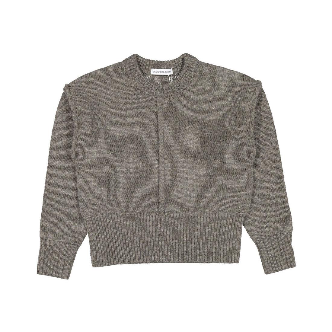 Designers Remix Taupe Carmen Cropped Knit