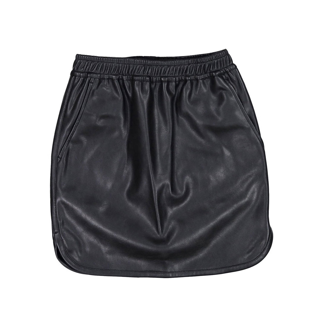 Designers Remix Black Marie Elastic Skirt