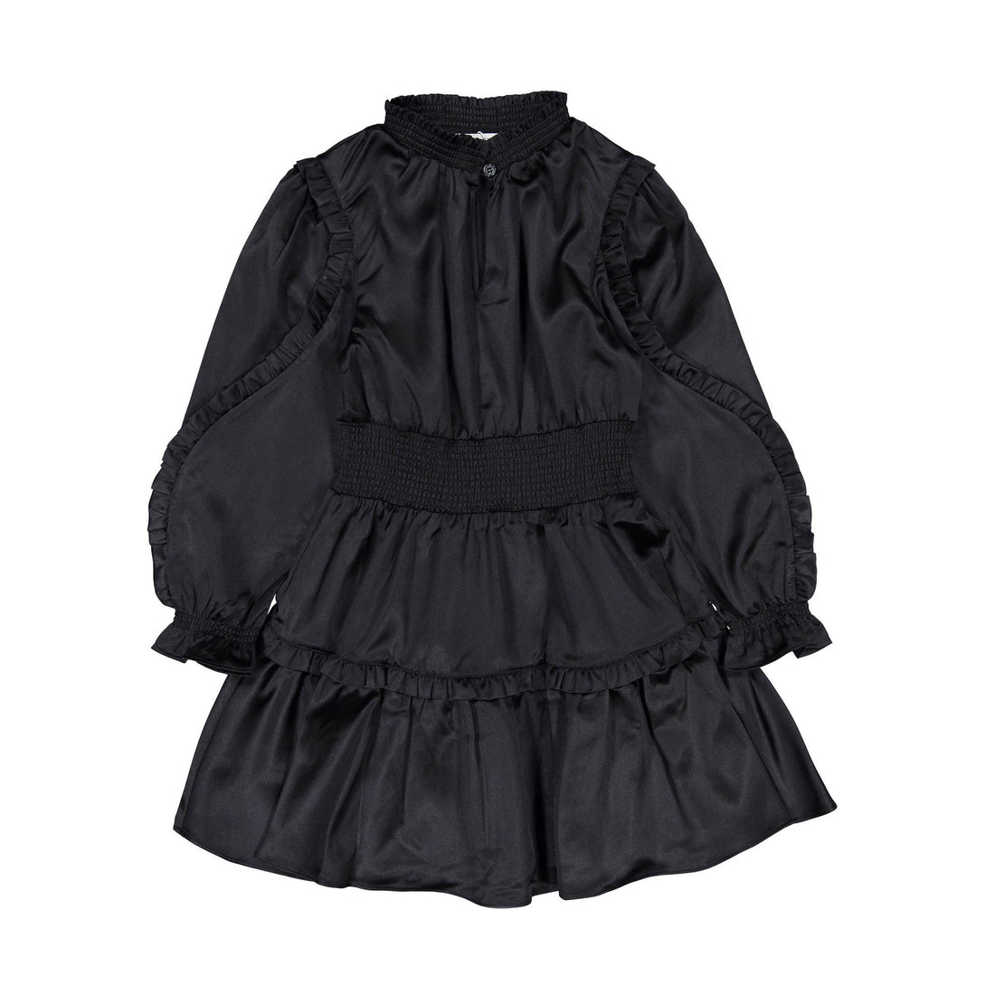 Designers Remix Black Lisbon Smock Dress