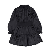 Designers Remix Black Lisbon Smock Dress