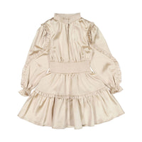 Designers Remix Champagne Lisbon Smock Dress