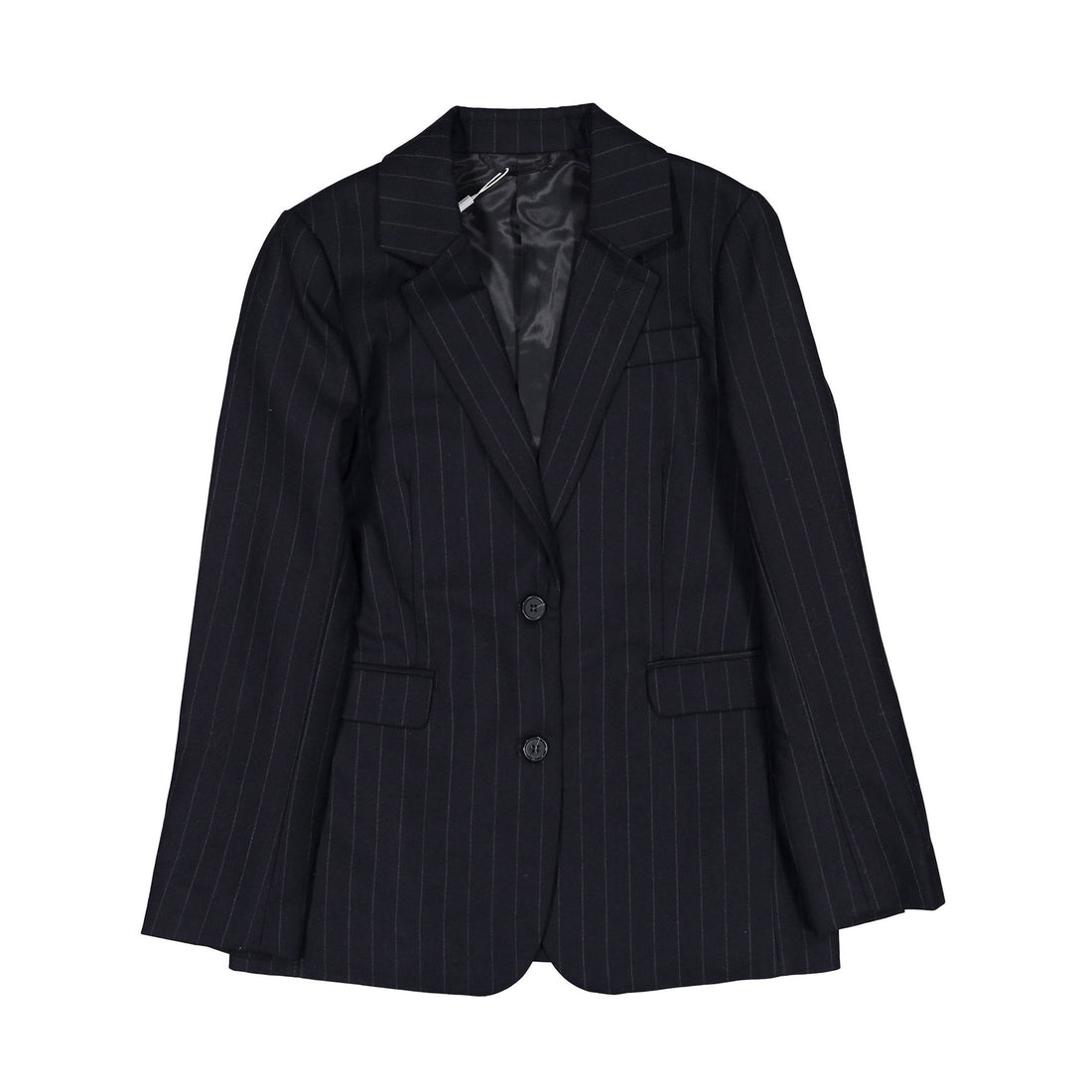 Designers Remix Navy Pinstripe Kensington Blazer