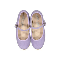 Childrenchic Lilac Suede Soft Mary Jane